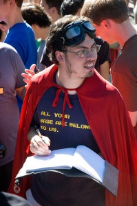 Flickr + Creative Commons + "webcomic" = xkcd cosplay. Of course. Why not?